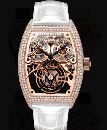 Franck Muller Giga Tourbillon Replica Watches for sale Cheap Price 8889 T G SQT BR D7 5N